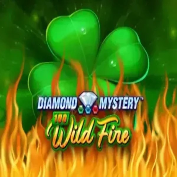 Diamond Mystery 100 Wild Fire slot icon by Greentube, available at Betista Casino