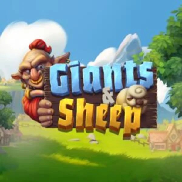 Giants and Sheep logo by Relax Gaming at Betista Casino