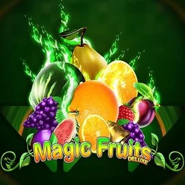 Magic Fruits Deluxe online game logo by Wazdan on betistaa.es